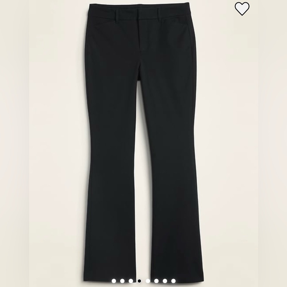 Old Navy Women's Pixie Black Flare Pants